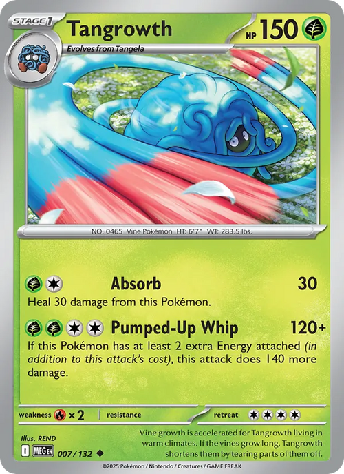Tangrowth — 007/132 — Mega Evolution