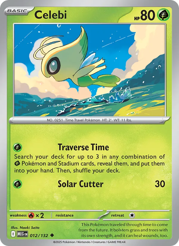 Celebi — 012/132 — Mega Evolution