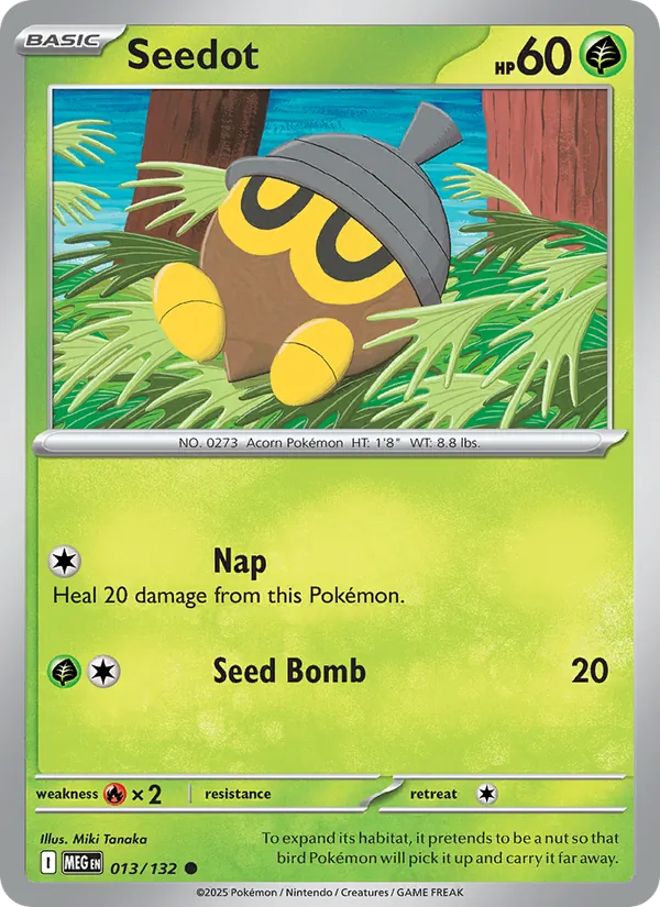Seedot — 013/132 — Mega Evolution