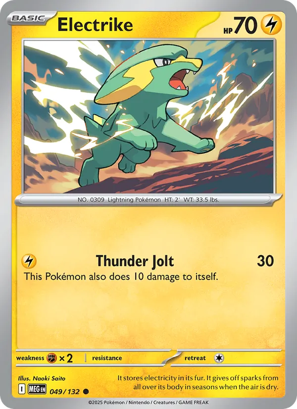 Electrike — 049/132 — Mega Evolution