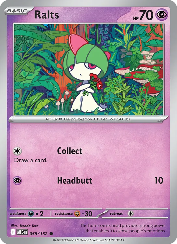 Ralts — 058/132 — Mega Evolution