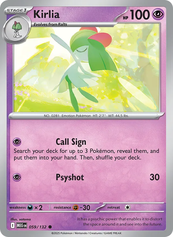 Kirlia — 059/132 — Mega Evolution