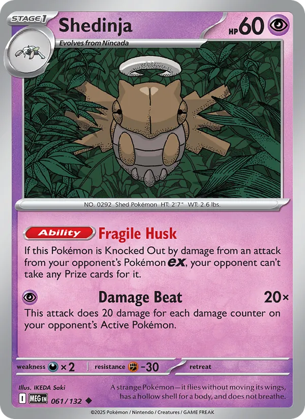 Shedinja — 061/132 — Mega Evolution