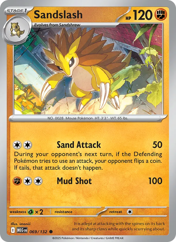 Sandslash — 069/132 — Mega Evolution