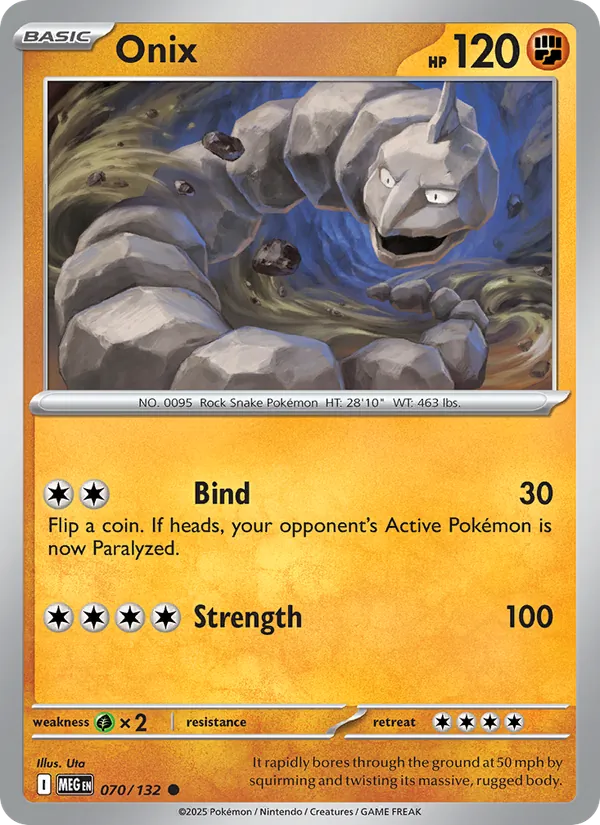 Onix — 070/132 — Mega Evolution