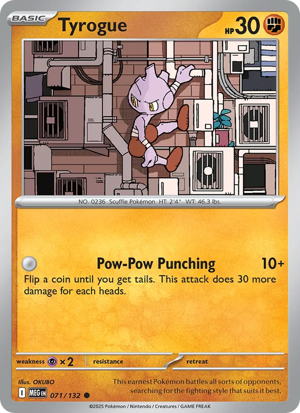Tyrogue — 071/132 — Mega Evolution