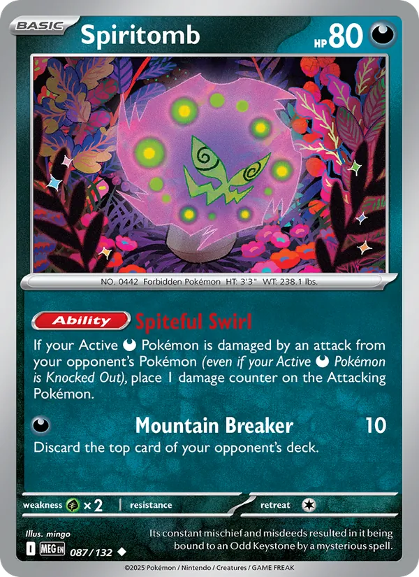 Spiritomb — 087/132 — Mega Evolution
