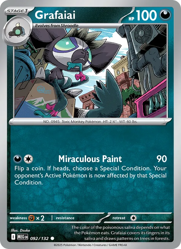 Grafaiai — 092/132 — Mega Evolution