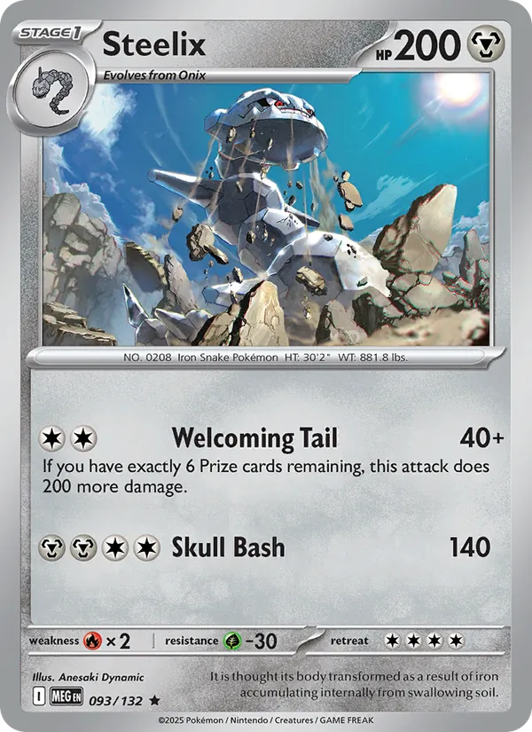 Steelix — 093/132 — Mega Evolution