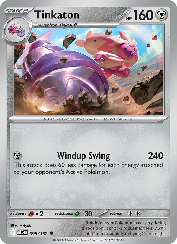 Tinkaton — 098/132 — Mega Evolution