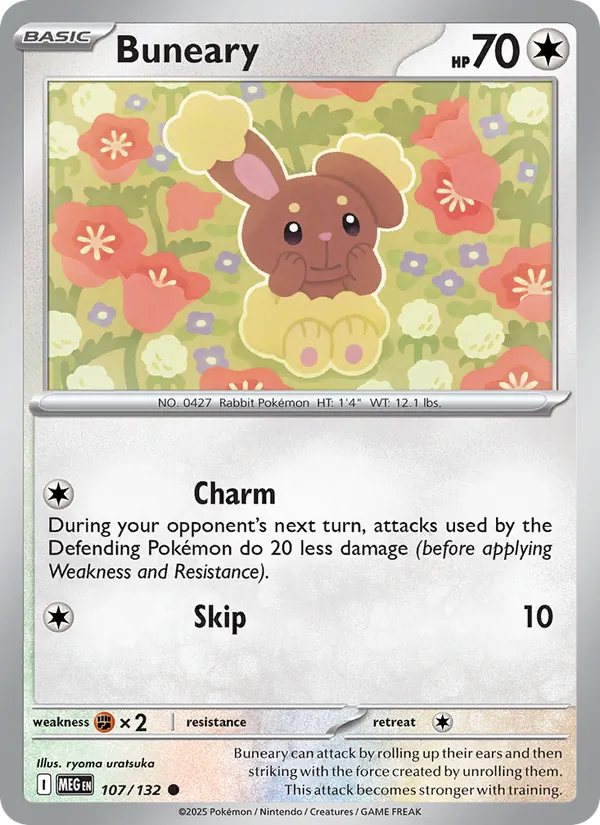 Buneary — 107/132 — Mega Evolution