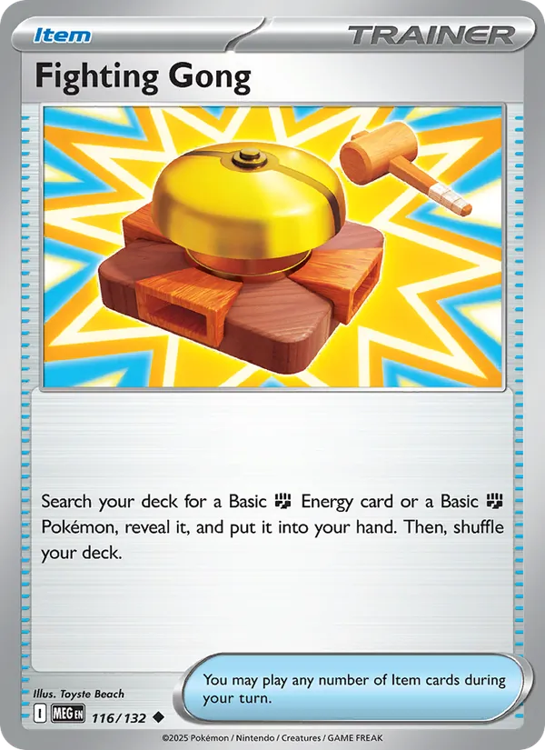 Fighting Gong — 116/132 — Mega Evolution