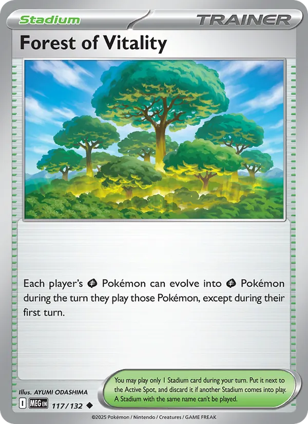 Forest of Vitality — 117/132 — Mega Evolution