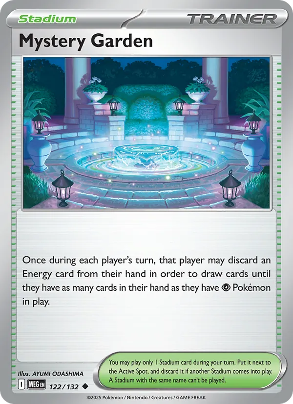 Mystery Garden — 122/132 — Mega Evolution