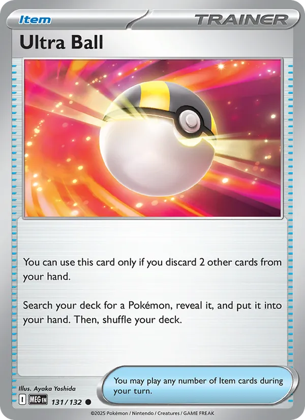 Ultra Ball — 131/132 — Mega Evolution
