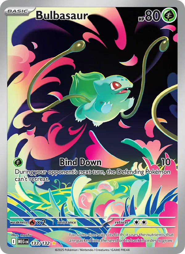 Bulbasaur — 133/132 — Mega Evolution