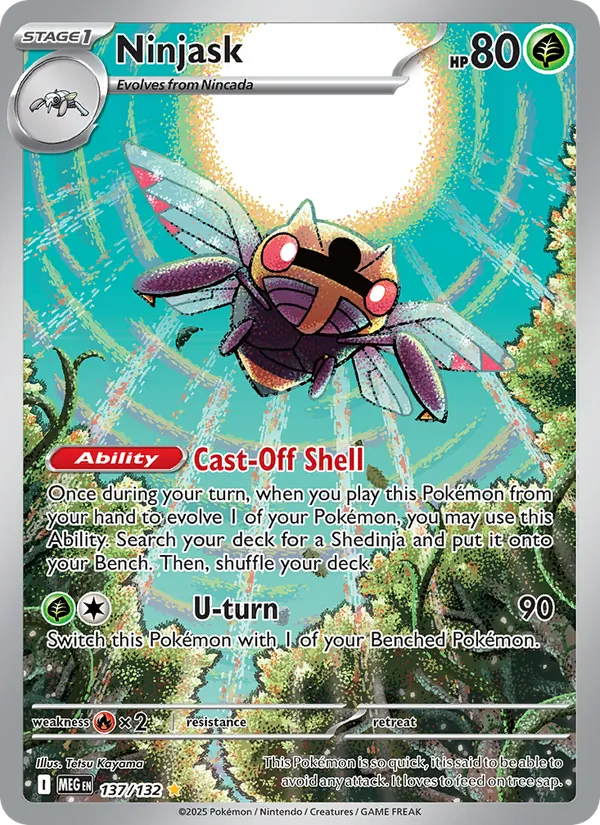 Ninjask — 137/132 — Mega Evolution
