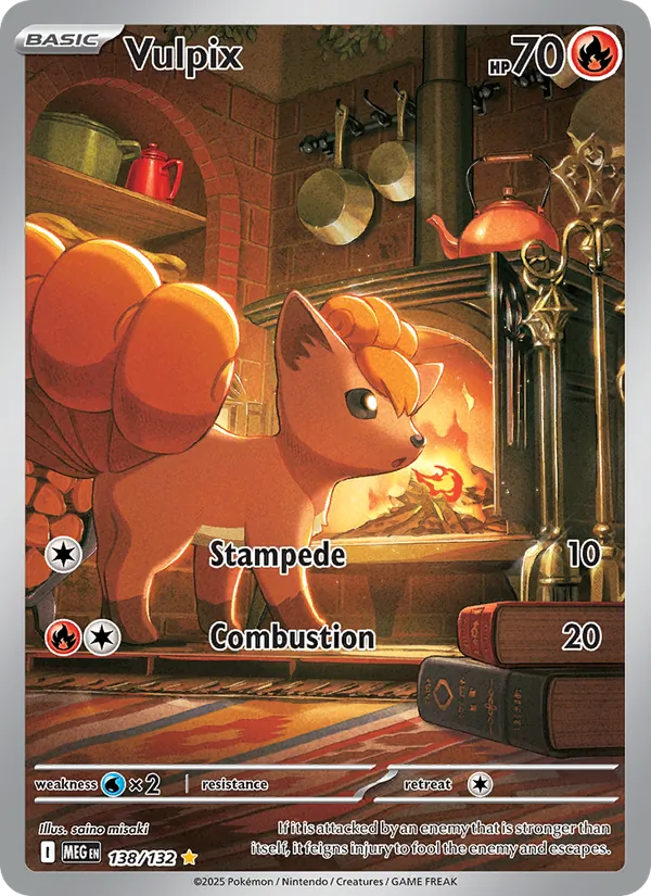 Vulpix — 138/132 — Mega Evolution