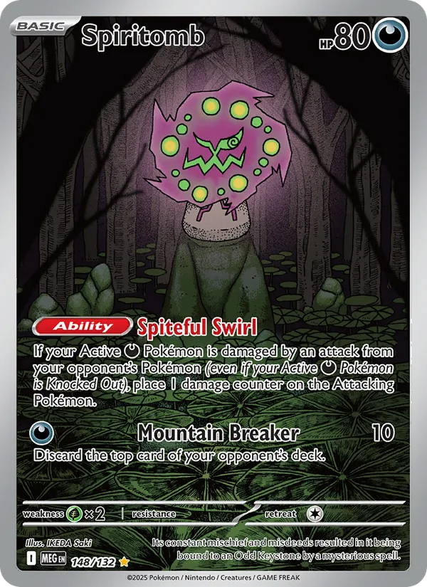 Spiritomb — 148/132 — Mega Evolution