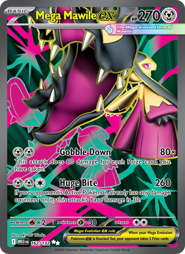 Mega Mawile ex — 162/132 — Mega Evolution