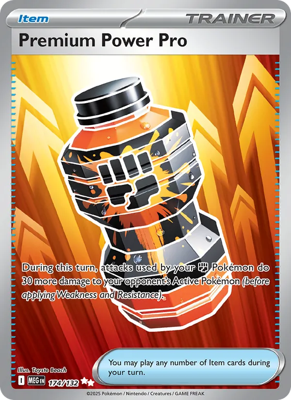 Premium Power Pro — 174/132 — Mega Evolution