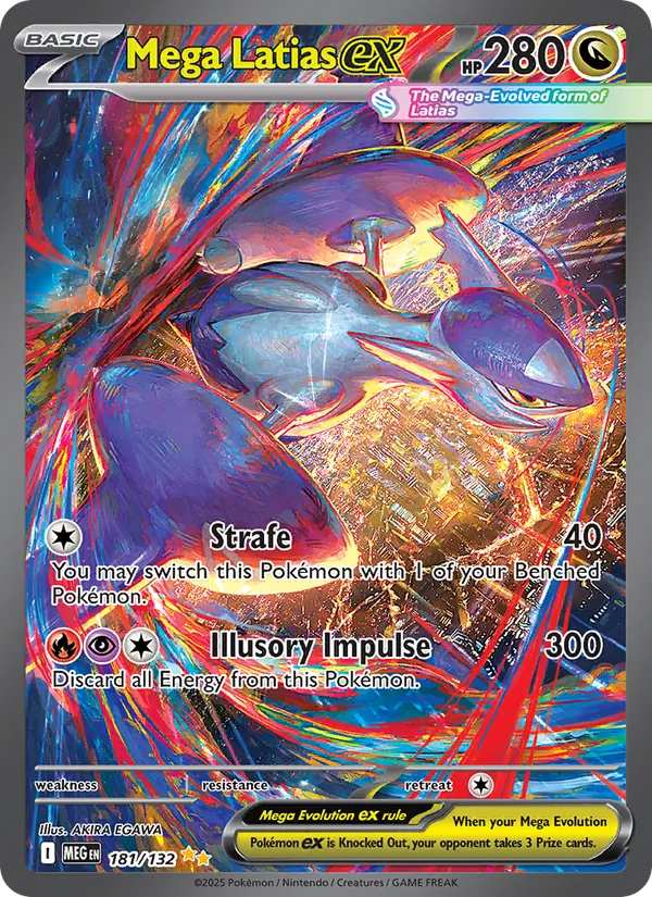 Mega Latias ex — 181/132 — Mega Evolution