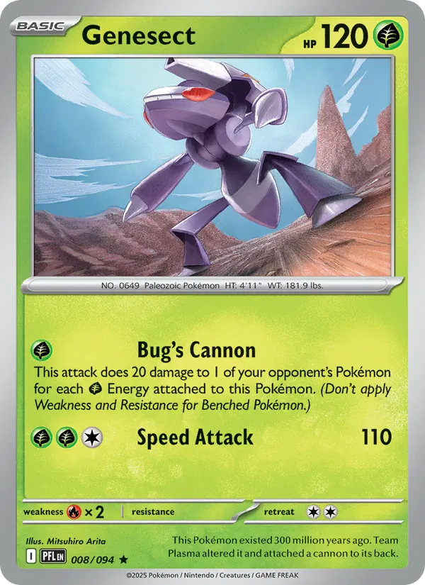 Genesect 008/94 — Phantasmal Flames
