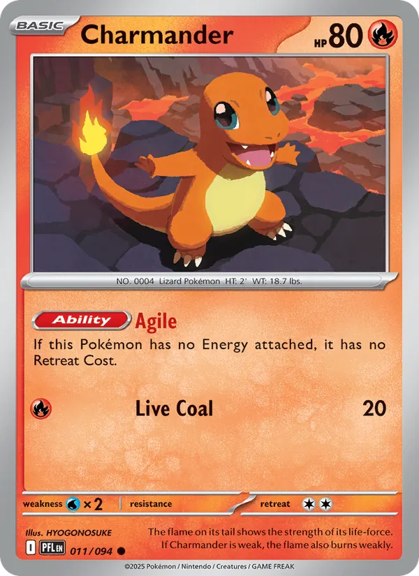 Charmander 011/94 — Phantasmal Flames
