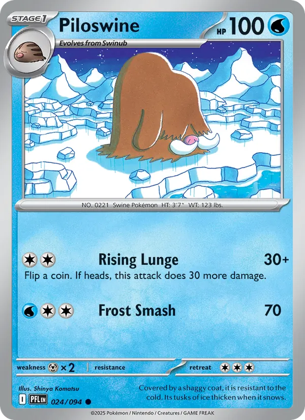 Piloswine 024/94 — Phantasmal Flames
