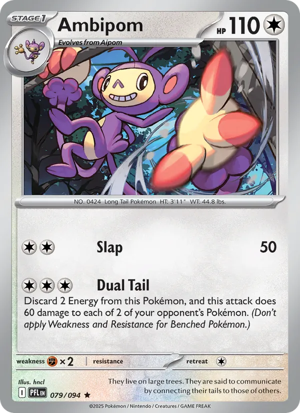 Ambipom 079/94 — Phantasmal Flames