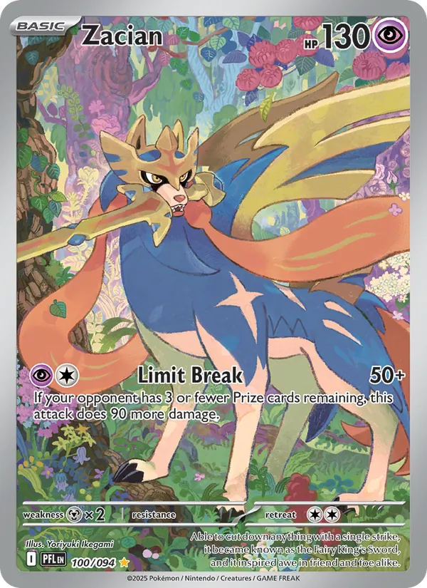Zacian 100/94 — Phantasmal Flames