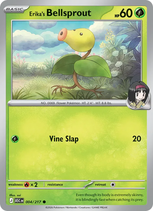 Erika's Bellsprout 004/217 — Ascended Heroes
