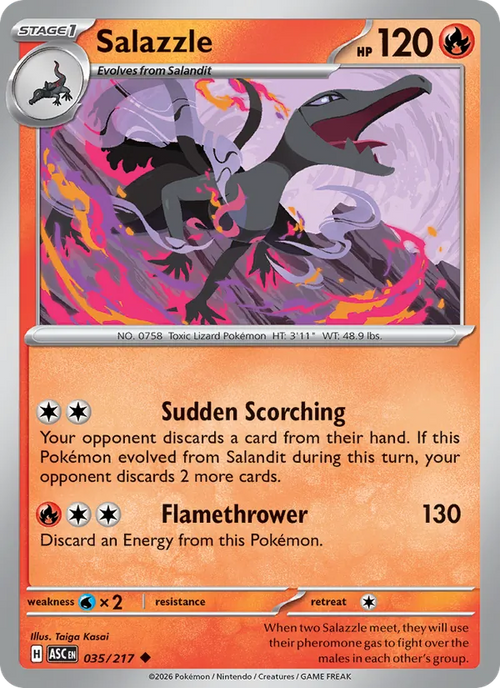 Salazzle 035/217 — Ascended Heroes
