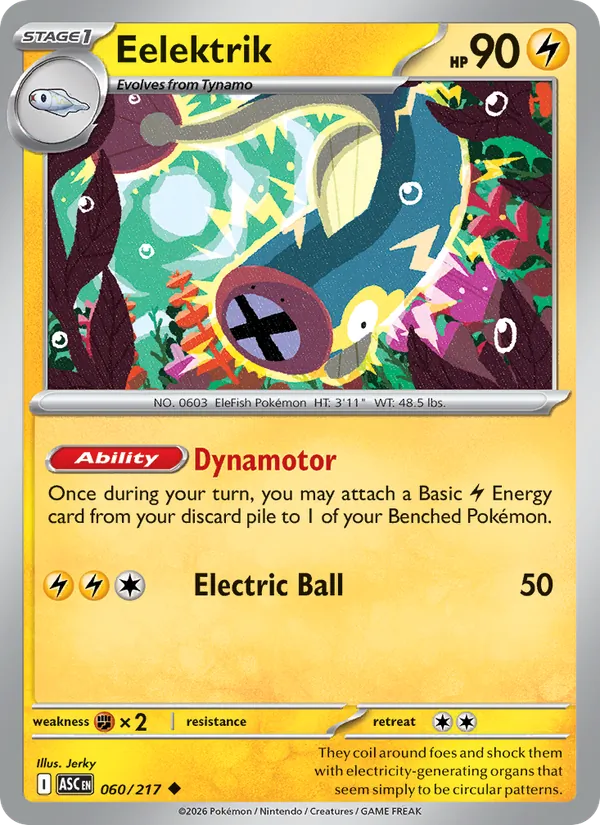 Eelektrik 060/217 — Ascended Heroes