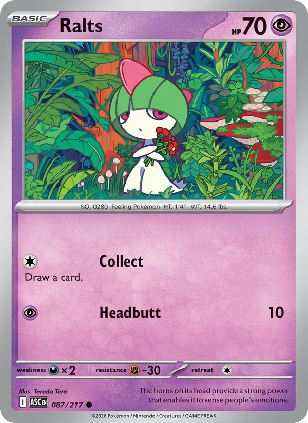 Ralts 087/217 — Ascended Heroes