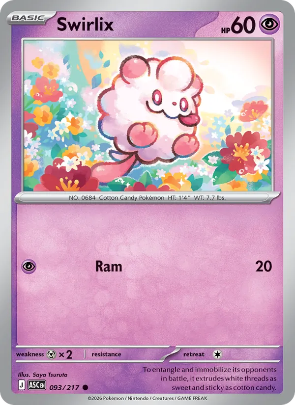Swirlix 093/217 — Ascended Heroes