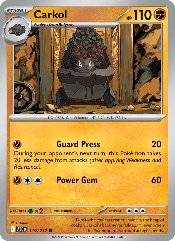 Carkol 119/217 — Ascended Heroes