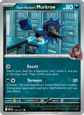 Team Rocket's Murkrow 126/217 — Ascended Heroes