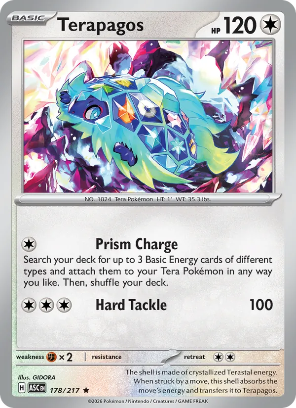 Terapagos 178/217 — Ascended Heroes