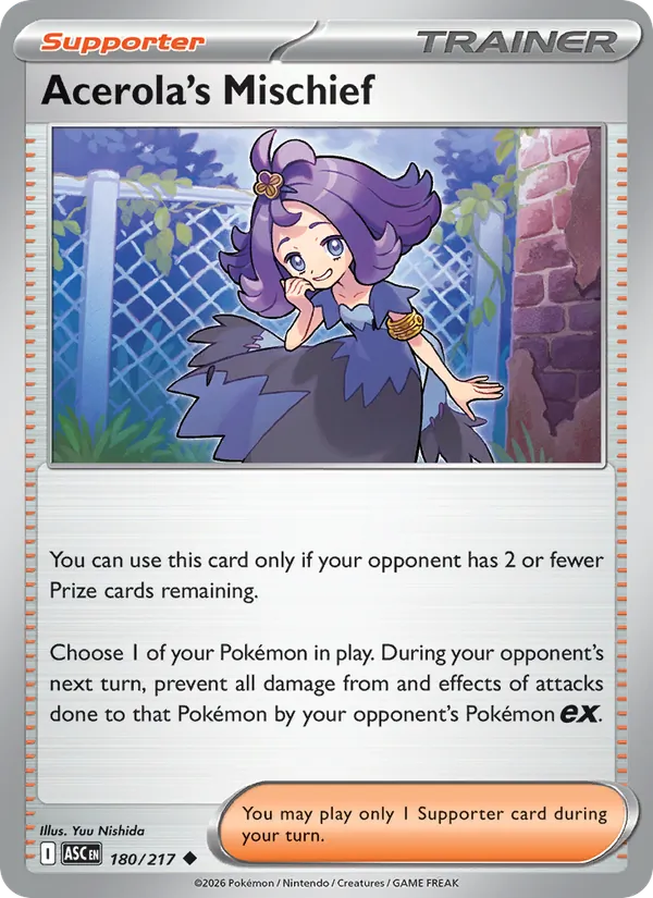 Acerola's Mischief 180/217 — Ascended Heroes