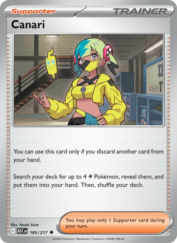 Canari 185/217 — Ascended Heroes