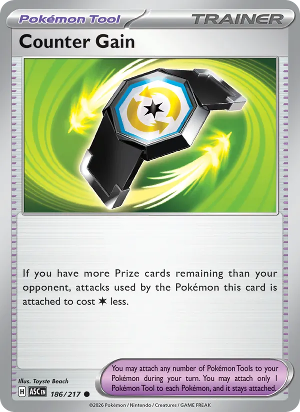 Counter Gain 186/217 — Ascended Heroes