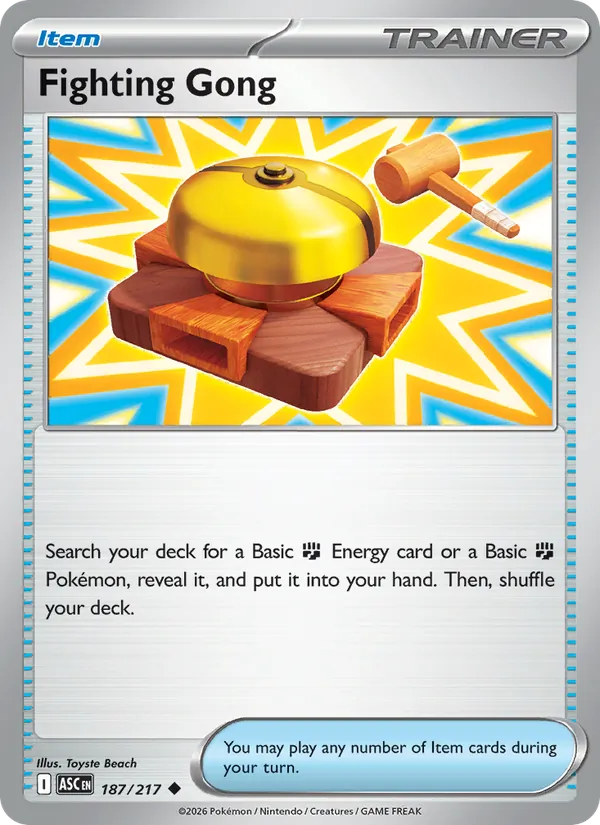 Fighting Gong 187/217 — Ascended Heroes