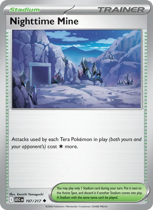 Nighttime Mine 197/217 — Ascended Heroes
