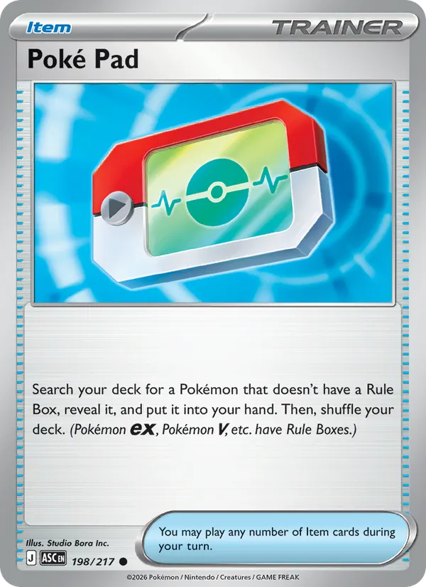 Poké Pad 198/217 — Ascended Heroes