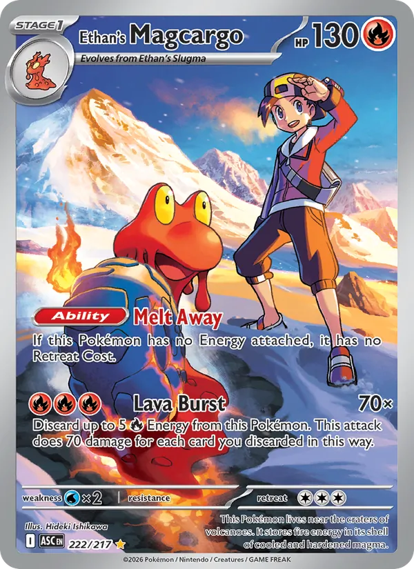 Ethan's Magcargo 222/217 — Ascended Heroes