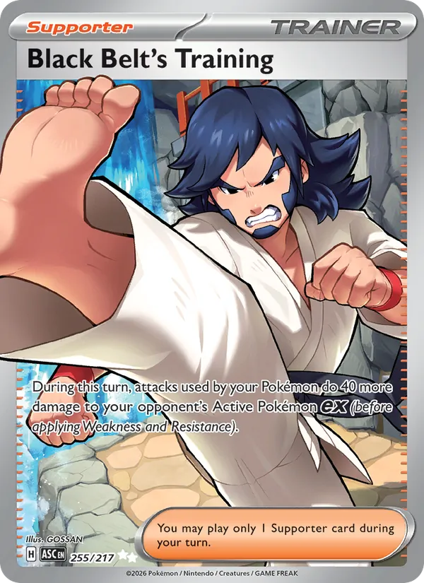 Black Belt's Training 255/217 — Ascended Heroes
