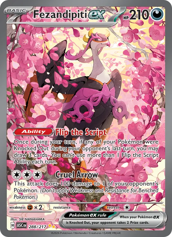 Fezandipiti ex 288/217 — Ascended Heroes