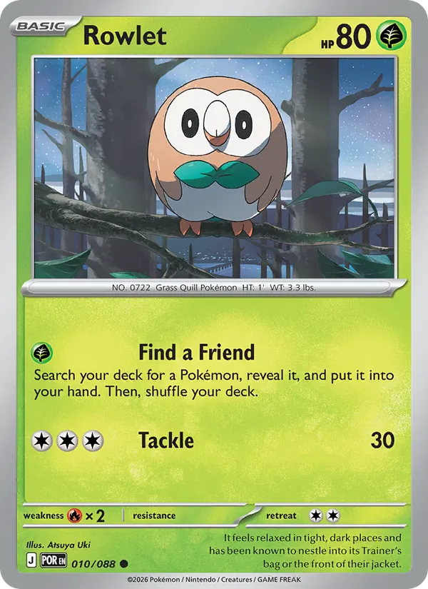 Rowlet 010/88 — Perfect Order