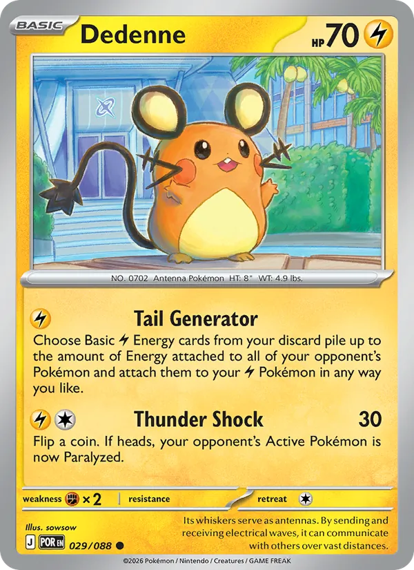 Dedenne 029/88 — Perfect Order